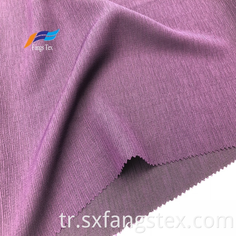 100% Polyester Woven Bark Crepe Abaya Fabric